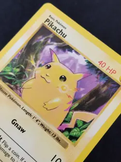 Pokemon Card Pikachu 58/102 Shadowless Yellow Cheeks Promo CD Japanese 1999 EX - Image 5