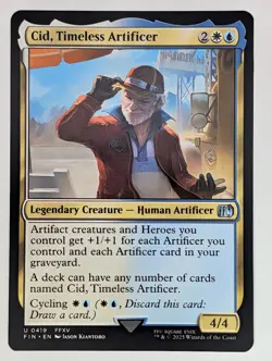(Normal) Cid, Timeless Artificer (0419) (0419) FINAL FANTASY NM - Image 1