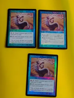 Ceta Disciple x3. Wizard . Apocalypse. Old Border FOIL. MTG 3 Card. 1 foreign - Image 1