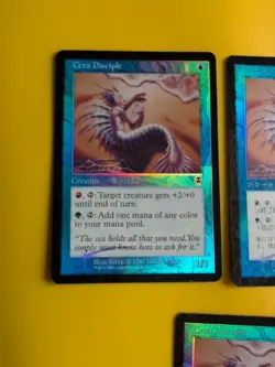 Ceta Disciple x3. Wizard . Apocalypse. Old Border FOIL. MTG 3 Card. 1 foreign - Image 5