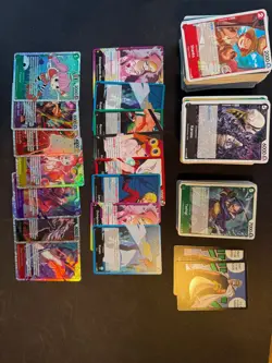 One Piece Card Game OP-12 Legacy of the Master BULK LOT 39R / 8L / 7SR – No SEC - Image 1