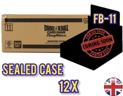 CASE SEALED Dragon Ball Super Card Game Fusion World Box FB-11 ENG PREORDER ✅ - Image 1