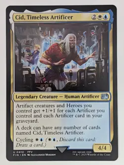 (Normal) Cid, Timeless Artificer (0410) (0410) FINAL FANTASY NM - Image 1