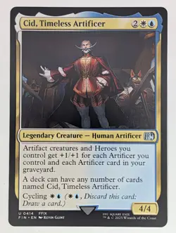 (Normal) Cid, Timeless Artificer (0414) (0414) FINAL FANTASY NM - Image 1
