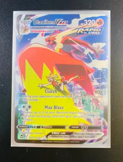 Blaziken Vmax - TG15/TG30 - Trainer Gallery - Silver Tempest - NM/M Pokemon Card - Image 1