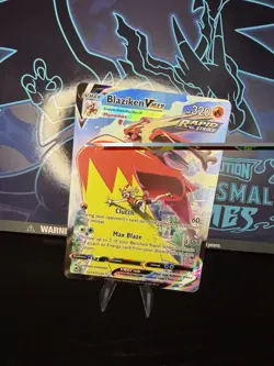 Pokemon TCG Blaziken VMAX UR TG15/TG30 Silver Tempest Trainer Gallery NM - Image 1