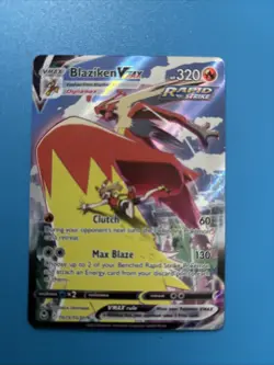 Pokemon TCG Blaziken VMAX TG15/TG30 Silver Tempest Trainer Gallery - Image 1