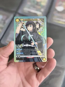 Bandai Union Arena Demon Slayer Muichiro Tokito SR Foil UE05BT/KMY-1-024 - Image 1