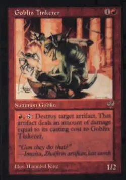 Goblin Tinkerer - Anthologies: #40, Magic: The Gathering Nm R106 - Image 1