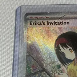 Pokemon Erika's Invitation 203/165 SV151 Full Art Special Illustration Rare Holo - Image 3