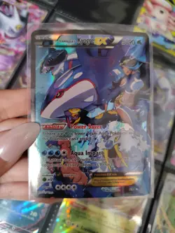 Team Aqua's Kyogre EX 6/34 Double Crisis Holo - Image 1