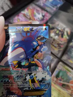 Team Aqua's Kyogre EX 6/34 Double Crisis Holo - Image 5
