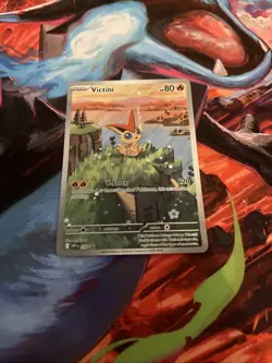 Victini 208 SV Scarlet Violet Promo Holo Card NM Condition - Image 3