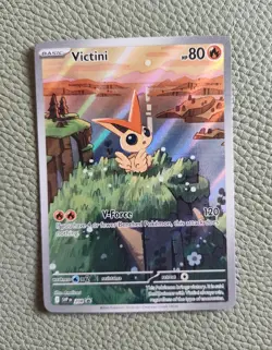 Victini 208 SV Scarlet Violet Promo Holo Card NM Condition - Image 1