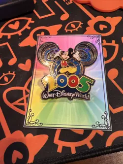 2005 WDW Collection Mickey Mouse Pin PP33960 Where The Party Never Ends - Image 1