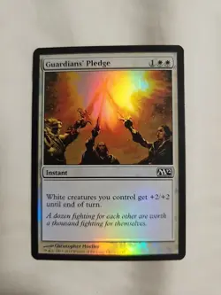 Guardians' Pledge (M12-022) - Magic 2012 Foil - Image 1