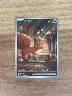 Vulpix #138 NM Pokemon Card – Near Mint Condition - Mega Evolution - Image 1