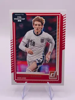 Anthony Gordon 2025-26 Panini Donruss #67 FIFA World Cup England Trading Card - Image 1