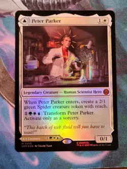 Peter Parker - Foil - Marvel's Spider-Man (SPM) MTG - Image 1