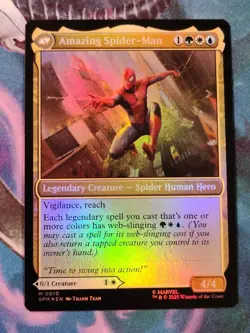 Peter Parker - Foil - Marvel's Spider-Man (SPM) MTG - Image 3