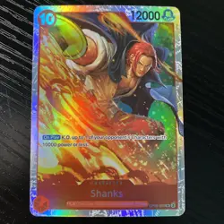 One Piece Card Game - Shanks - OP06-007 Wings of the Captain English SR CCG TCG - Image 1