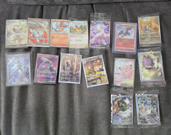 Pokemon TCG 12-Card Graded Promo Holo Lot Lucario VSTAR SWSH291 151 - Image 1