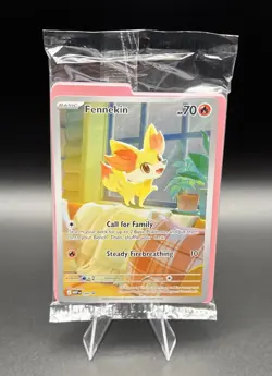 Fennekin Black Star Promo 080 Chaos Rising Pokemon ETB Promo ENGLISH SEALED - Image 1