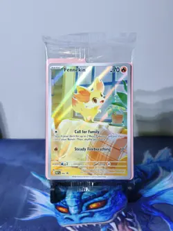 Fennekin Promo 080 Chaos Rising Pokemon TCG Black Star Promo ETB SEALED - Image 1