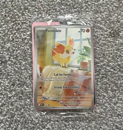 Pokemon Fennekin 080 - Black Star PROMO Sealed IN HAND Chaos Rising ETB - Image 1