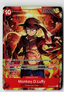 One Piece Promotion Cards #ST10-006 Monkey.D.Luffy (Treasure Booster Set) - Image 1