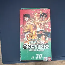 One Piece TCG Starter Deck ST-30 Luffy and Ace English Sealed Box EX NEW IN HAND - Image 1