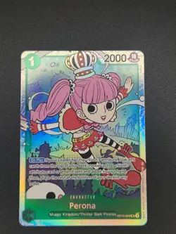 Perona OP12-034 Super Rare Legacy of the Master One Piece Foil Near Mint - Image 1
