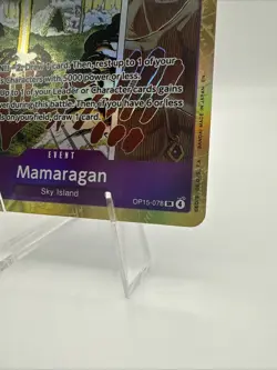 Mamaragan OP15-078 SR Adventure on Kami's Island One Piece TCG - Image 5