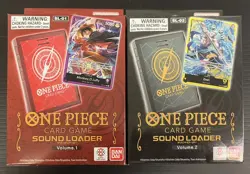 ONE PIECE TCG - ENGLISH SOUND LOADER VOL 1 LUFFY + VOL 2 ENEL IN-HAND Fast Ship - Image 1