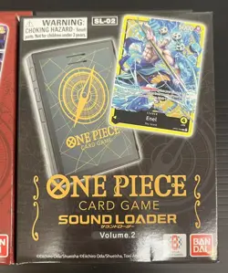 ONE PIECE TCG - ENGLISH SOUND LOADER VOL 1 LUFFY + VOL 2 ENEL IN-HAND Fast Ship - Image 3