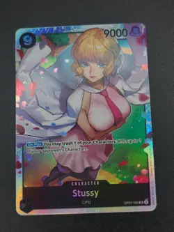 Stussy OP07-085 Super Rare 500 Years in the Future One Piece Foil Near Mint - Image 1
