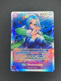 Ms. Wednesday EB01-034 Extra Booster: Memorial Collection One Piece Foil NM - Image 1