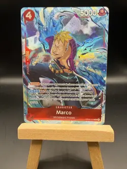 Marco OP02-018 (Alt Art) Paramount War - One Piece TCG - NM - Image 1