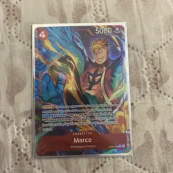 One Piece Premium Booster The Best PRB-01 Marco OP02-018 Alternate Alt Art NM - Image 1