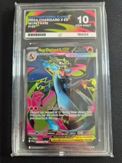 ACE 10 - Mega Charizard X ex - 109/094 - Phantasmal Flames - Pokemon TCG - Image 1