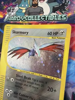 Pokemon TCG Skarmory 27/165 Expedition Base Set Holo E Series HP (ink on back) - Image 2