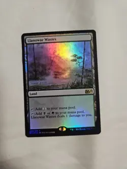 Llanowar Wastes - Foil Holo - Magic Origins LP MTG - Image 1
