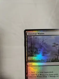 Llanowar Wastes - Foil Holo - Magic Origins LP MTG - Image 2