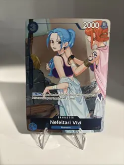 One Piece TCG Nefeltari Vivi EB02-026 SR Full alt Art Heroines English - Image 1