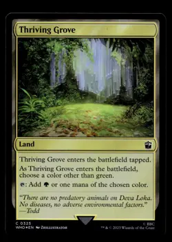 Thriving Grove 325 Foil C Universes Beyond: Doctor Who - Image 1