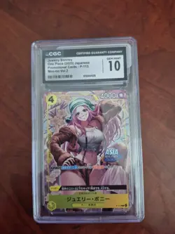 2025 One Piece Jewelry Bonney P-113 Mini-Tin Vol. 2 Rokushiro CGC 10 Gem Mint - Image 1