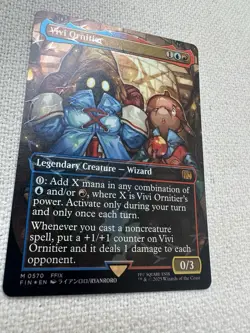 Vivi Ornitier Borderless Chocobo Track Foil Mythic Final Fantasy - Image 3