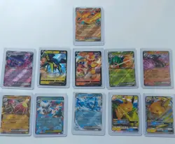Pokemon TCG 11-Card Holo Lot EX GX V Moltres EX Vikavolt V Infernape V - Image 1