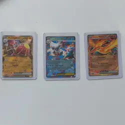 Pokemon TCG 11-Card Holo Lot EX GX V Moltres EX Vikavolt V Infernape V - Image 3