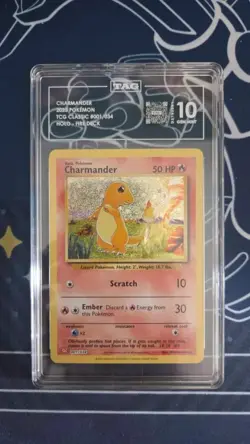 Charmander - 001/034 - 2023 Pokemon Classic Collection Fire Deck - TAG 10 - Image 1